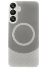 Newface Samsung A36 Kılıf Maya Karbon Kapak - Gri - Görsel 2