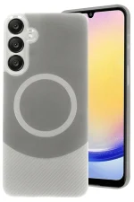 Newface Samsung A36 Kılıf Maya Karbon Kapak - Gri