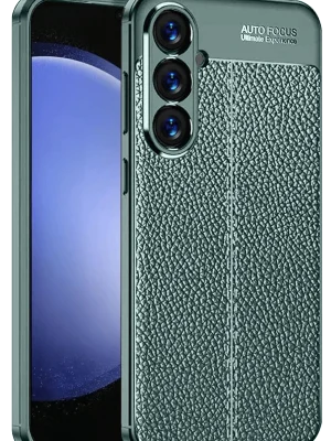 Newface Samsung A56 Kılıf Auto Focus Kapak - Koyu Yeşil