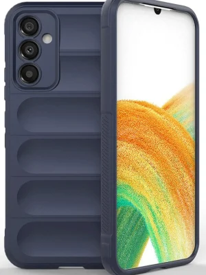 Newface Samsung A56 Kılıf Optimum Silikon - Lacivert