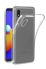 Newface Samsung Galaxy A01 Core Kılıf Lüx Şeffaf Silikon - Görsel 3
