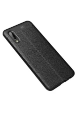 Newface Samsung Galaxy A02 Kılıf Auto Focus Kapak - Siyah - Görsel 2