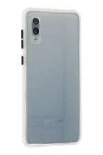 Newface Samsung Galaxy A02 Kılıf Miami Şeffaf Silikon - Şeffaf - Görsel 3