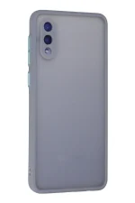 Newface Samsung Galaxy A02 Kılıf Montreal Silikon Kapak - Gri - Görsel 3