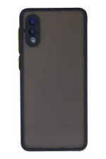 Newface Samsung Galaxy A02 Kılıf Montreal Silikon Kapak - Lacivert