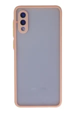 Newface Samsung Galaxy A02 Kılıf Montreal Silikon Kapak - Pembe