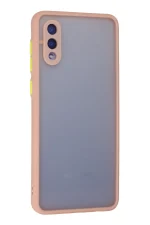 Newface Samsung Galaxy A02 Kılıf Montreal Silikon Kapak - Pembe - Görsel 3