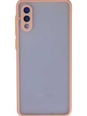 Newface Samsung Galaxy A02 Kılıf Montreal Silikon Kapak - Pembe