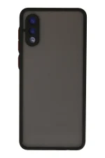 Newface Samsung Galaxy A02 Kılıf Montreal Silikon Kapak - Siyah