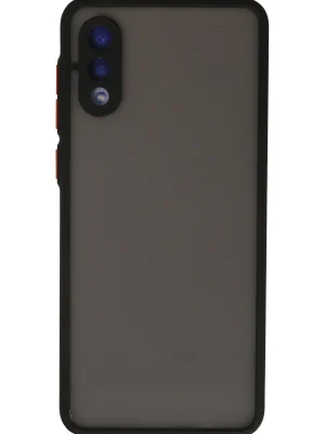 Newface Samsung Galaxy A02 Kılıf Montreal Silikon Kapak - Siyah