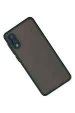 Newface Samsung Galaxy A02 Kılıf Montreal Silikon Kapak - Yeşil - Görsel 2