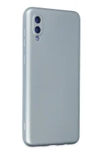 Newface Samsung Galaxy A02 Kılıf Nano içi Kadife Silikon - Sky Blue - Görsel 3