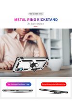 Newface Samsung Galaxy A02 Kılıf Sofya Yüzüklü Silikon Kapak - Gümüş - Görsel 9