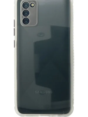 Newface Samsung Galaxy A02S Kılıf Miami Şeffaf Silikon - Şeffaf