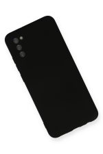Newface Samsung Galaxy A03S Kılıf Nano içi Kadife Silikon - Siyah - Görsel 2