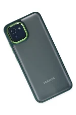 Newface Samsung Galaxy A03 Kılıf Dora Kapak - Haki Yeşil - Görsel 2