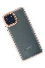 Newface Samsung Galaxy A03 Kılıf Dora Kapak - Pudra - Görsel 2