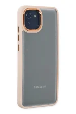 Newface Samsung Galaxy A03 Kılıf Dora Kapak - Pudra