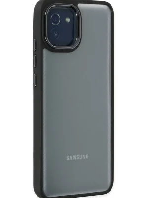 Newface Samsung Galaxy A03 Kılıf Dora Kapak - Siyah