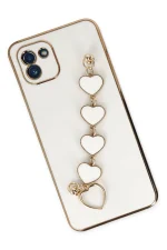 Newface Samsung Galaxy A03 Kılıf Esila Silikon - Beyaz - Görsel 3