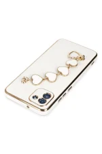 Newface Samsung Galaxy A03 Kılıf Esila Silikon - Beyaz - Görsel 5