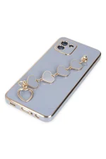 Newface Samsung Galaxy A03 Kılıf Esila Silikon - Gri - Görsel 4