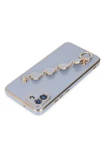 Newface Samsung Galaxy A03 Kılıf Esila Silikon - Gri - Görsel 5