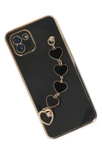 Newface Samsung Galaxy A03 Kılıf Esila Silikon - Siyah - Görsel 3