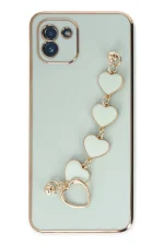 Newface Samsung Galaxy A03 Kılıf Esila Silikon - Su Yeşili - Görsel 2