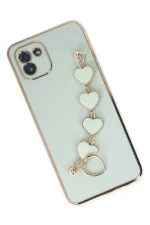 Newface Samsung Galaxy A03 Kılıf Esila Silikon - Su Yeşili - Görsel 3