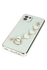 Newface Samsung Galaxy A03 Kılıf Esila Silikon - Su Yeşili - Görsel 4