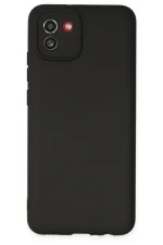 Newface Samsung Galaxy A03 Kılıf First Silikon - Siyah