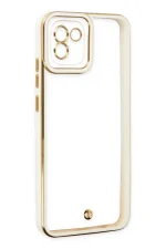 Newface Samsung Galaxy A03 Kılıf Liva Lens Silikon - Beyaz - Görsel 4