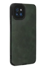 Newface Samsung Galaxy A03 Kılıf Loop Deri Silikon - Yeşil - Görsel 2