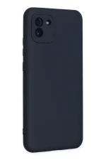 Newface Samsung Galaxy A03 Kılıf Nano içi Kadife Silikon - Lacivert - Görsel 2