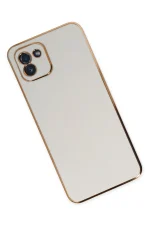 Newface Samsung Galaxy A03 Kılıf Volet Silikon - Beyaz - Görsel 3