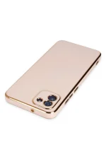 Newface Samsung Galaxy A03 Kılıf Volet Silikon - Pembe - Görsel 4