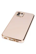 Newface Samsung Galaxy A03 Kılıf Volet Silikon - Pembe - Görsel 5