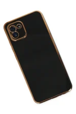 Newface Samsung Galaxy A03 Kılıf Volet Silikon - Siyah - Görsel 3