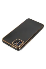 Newface Samsung Galaxy A03 Kılıf Volet Silikon - Siyah - Görsel 4