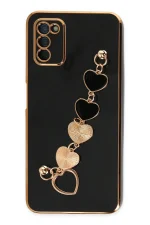 Newface Samsung Galaxy A03S Kılıf Esila Silikon - Siyah - Görsel 2