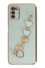 Newface Samsung Galaxy A03S Kılıf Esila Silikon - Su Yeşili - Görsel 2