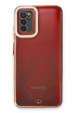 Newface Samsung Galaxy A03S Kılıf Liva Lens Silikon - Beyaz - Görsel 2