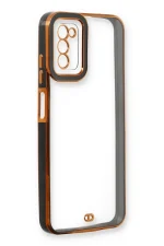 Newface Samsung Galaxy A03S Kılıf Liva Lens Silikon - Siyah - Görsel 4