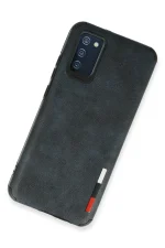 Newface Samsung Galaxy A03S Kılıf Loop Deri Silikon - Lacivert - Görsel 2