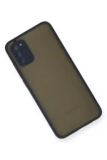 Newface Samsung Galaxy A03S Kılıf Montreal Silikon Kapak - Lacivert - Görsel 3
