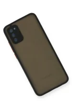 Newface Samsung Galaxy A03S Kılıf Montreal Silikon Kapak - Siyah - Görsel 3