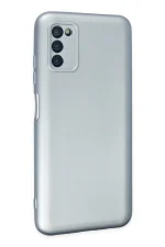 Newface Samsung Galaxy A03S Kılıf Nano içi Kadife Silikon - Sky Blue - Görsel 3