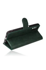 Newface Samsung Galaxy A03S Kılıf Trend S Plus Kapaklı Kılıf - Yeşil - Görsel 3