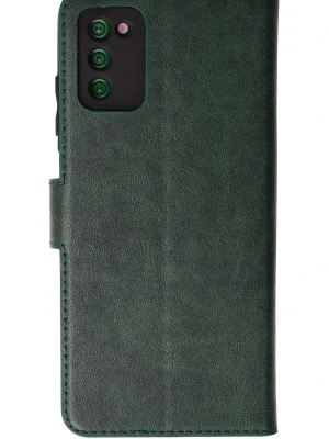 Newface Samsung Galaxy A03S Kılıf Trend S Plus Kapaklı Kılıf - Yeşil